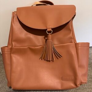 Skip Hop Greenwich Toffee Diaper Bag